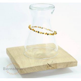 Bernsteinkette Barock extra rund - Poliert - Multicolor3