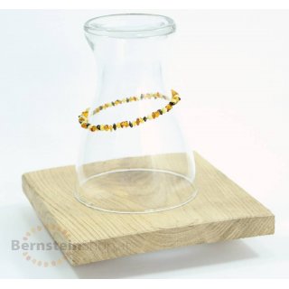 Bernsteinkette Barock extra rund - Poliert - Multicolor3